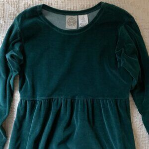 Erika & Company Dark Green Long Sleeved Dress